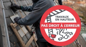 Travaux en hauteur, pas droit à l'erreur