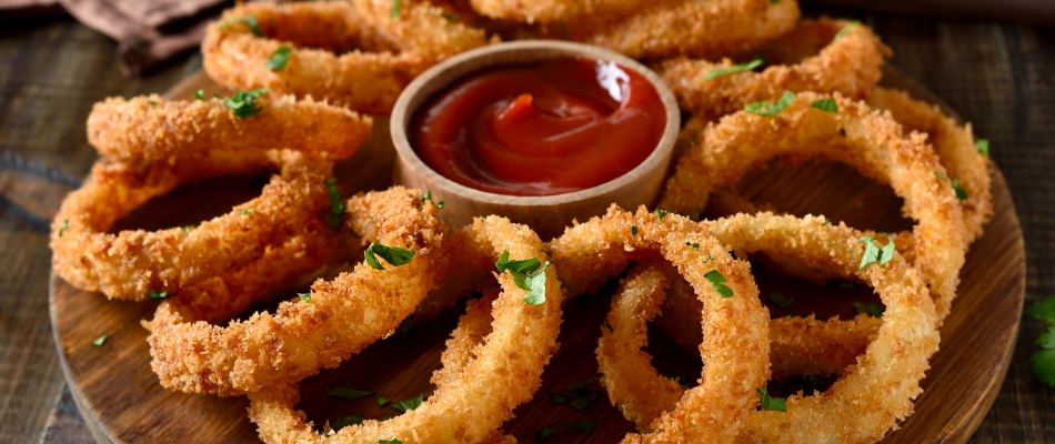 Des onion rings maison - Minizap Annecy