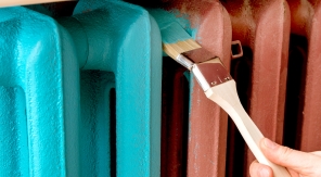 Peindre un radiateur en fonte