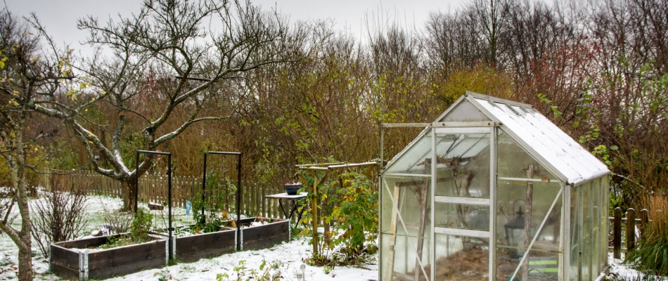 Aménager la serre avant l'hiver - Minizap Annecy
