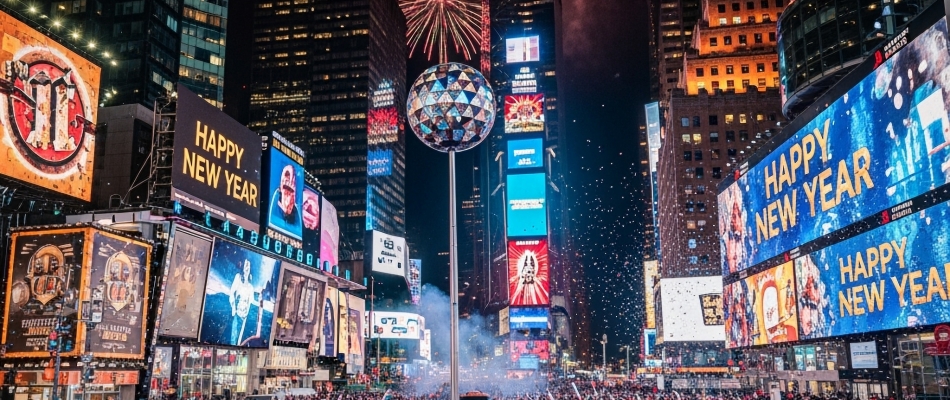 Célébrer la nouvelle année à New York - Minizap Pays Voironnais