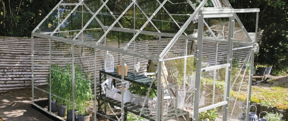 Une serre en verre et contre tout - Minizap Grenoble