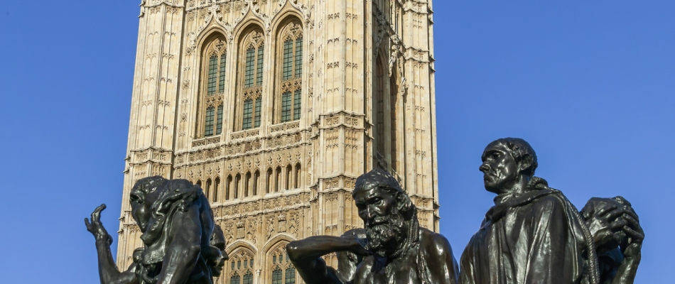 Le monument des Bourgeois de Calais - Minizap Pays Voironnais