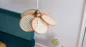 Une suspension fleurie