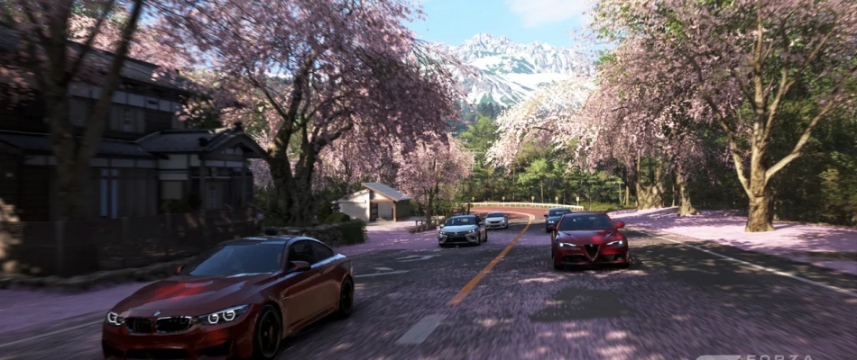 Forza Horizon pose ses valises entre Tokyo et le mont Fuji - Minizap Chambery