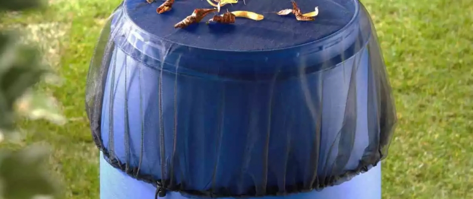 Protéger l'eau de pluie de la ponte des moustiques - Minizap Annecy