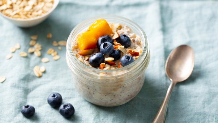 Overnight oats, le petit déj des sportifs