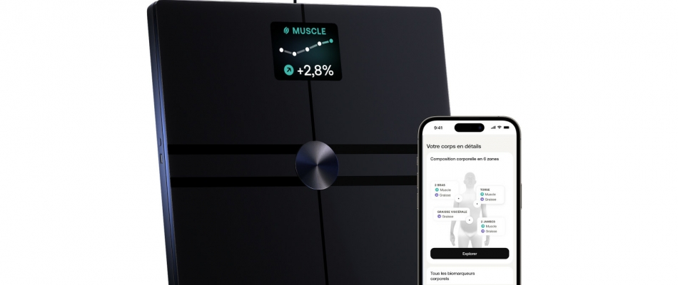 Withings BodyFit, la balance qui scanne le corps entier - Minizap Annecy