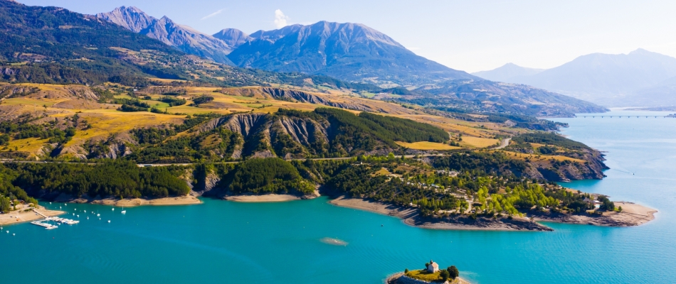 En balade autour du lac de Serre-Ponçon - Minizap Pays Voironnais
