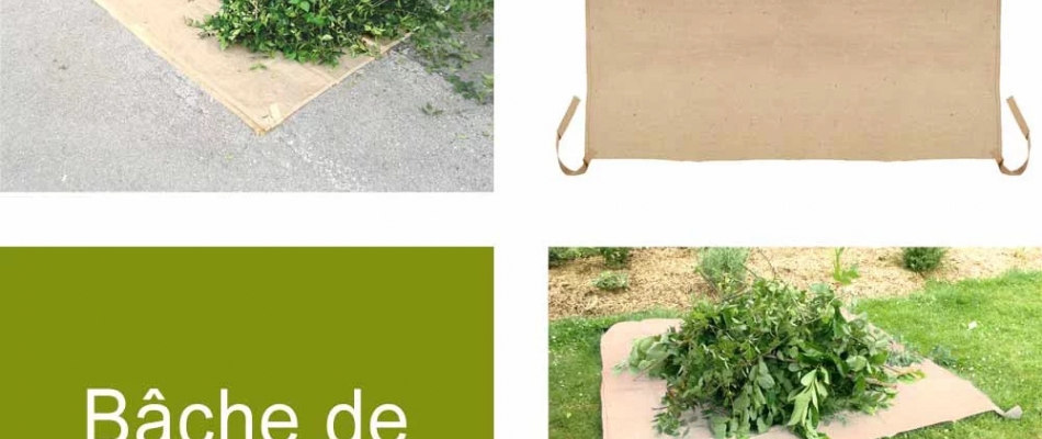 Les feuilles se ramassent à la bâche - Minizap Pays Berjallien