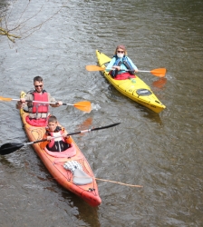 Balades en kayak sur la Bourbre et ailleurs....et location de kayak