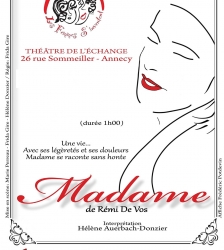 Théâtre "Madame" de Rémi de Vos