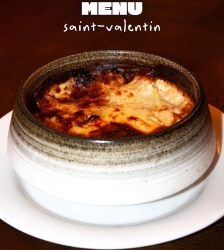 Menu Saint-Valentin / L'1D3