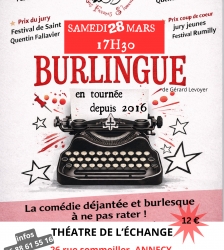 Th&eacute;&acirc;tre : "Burlingue"