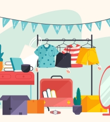 Vide grenier du 14 juillet des sapeurs pompiers