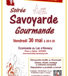 Soirée savoyarde et gourmande