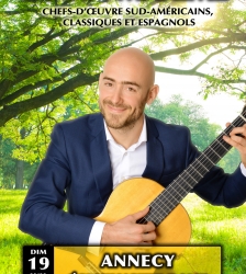 Concert Robin Maxime, chefs-d'oeuvre classiques, espagnols et sud-am&eacute;ricains
