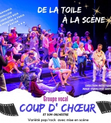Concert du Groupe vocal Coup d'Chœur : De la toile à la scène