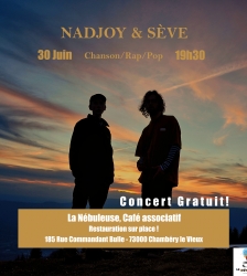 Nadjoy & Sève - Concert Gratuit