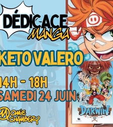 Dédicace : Keto Valero nous fait découvrir son manga français - Momie Chambéry