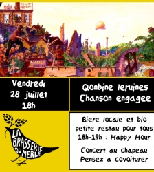 Concert au Merle : Qonbine Léruines