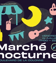 Marché Nocturne, animation musicale et Beer Garden