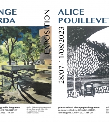 Exposition Orange Jourda et Alice Pouillevet