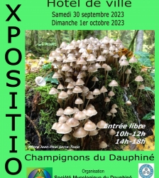 Grande exposition mycologique : Champignons du Dauphiné