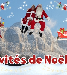 Soir&eacute;e de No&euml;l dans le quartier de Leysse &agrave; Saint Alban-Leysse