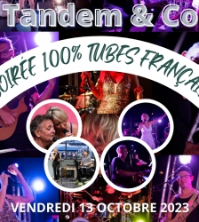 Soirée – 100% Tubes français avec Tandem&Co