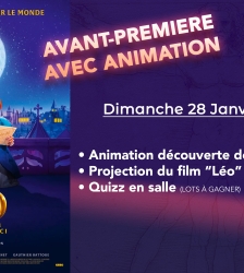 Avant-Première et animation : Léo, la fabuleuse histoire de Léonard de Vinci