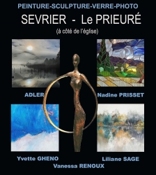 Exposition "Peinture-sculpture-verre-photo"