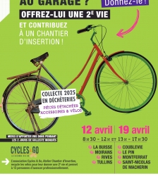 Collecte de vélos, accessoires et pièces détachées