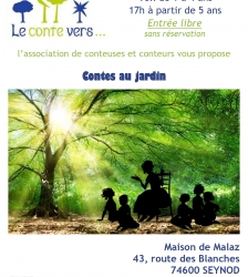 Spectacle pour enfants : contes au jardin