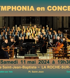 Concert de musique sacrée de l'ensemble musical Symphonia