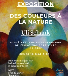 Exposition : Des couleurs à la nature