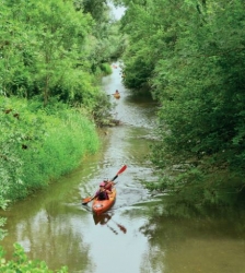 Fête des pères en Kayak sur la Bourbre