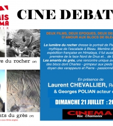 CINE RENCONTRE AVEC LAURENT CHEVALIER : LES AMANTS DU GRES