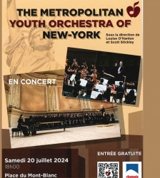 The metropolitan Youth Orchestra of New York en concert