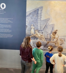 Visite de l'exposition "Néolithique" en famille