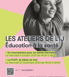 Atelier : en mouvement pour sa santé mentale