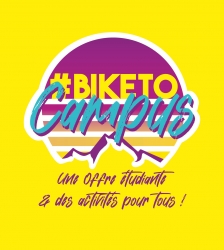 #BikeToCampus
