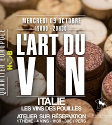 L'Art du Vin - Atelier d'œnologie au HüB