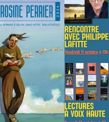 Prix Rosine Perrier : rencontre auteur et lectures à voix haute