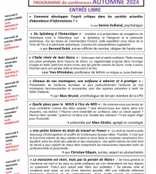 Conférence : " Comment développer l'esprit critique... "