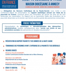 Conférence-débat : état de la pauvreté en France