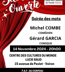 Scène ouverte - toutes formes artistiques