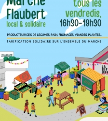 March&eacute; Flaubert, local & solidaire