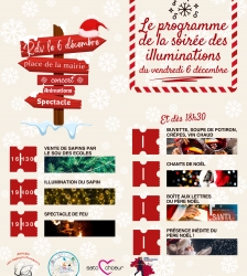 Lancement des illuminations