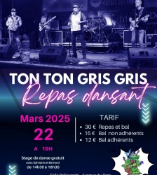 Repas dansant avec le groupe Ton Ton Gris Gris